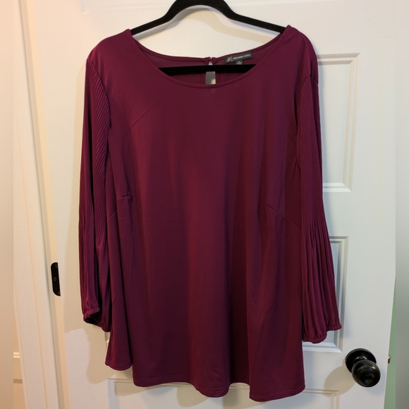 Adrianna Papell Tops - Adrianna Papell Rich Purple Blouse